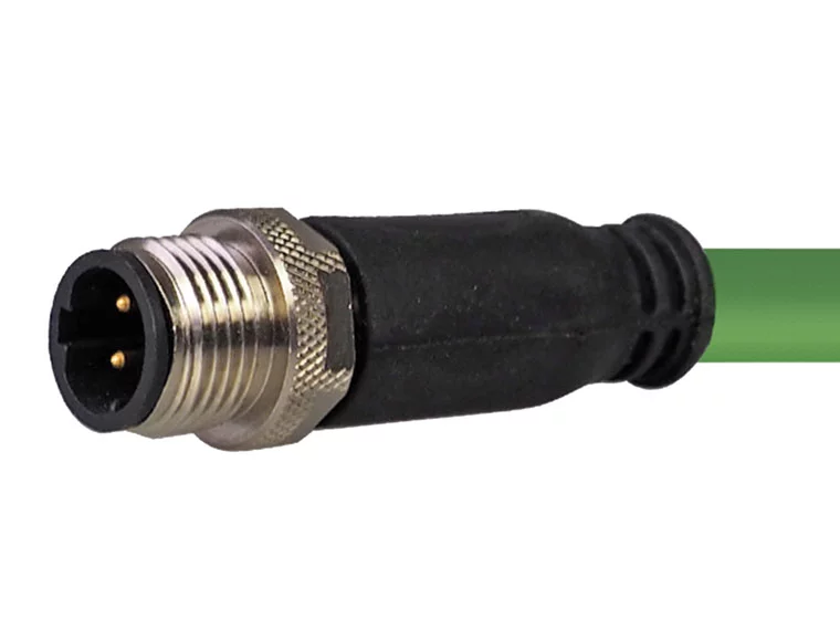 HELUKAT® CONNECTING SYSTEMS® INDUSTRY PROFInet A M12-D(male)-IP67 180°